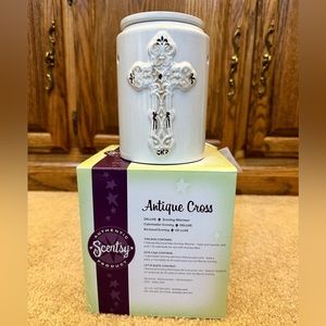 Scentsy “Antiqued Cross” Candle Warmer - Like New